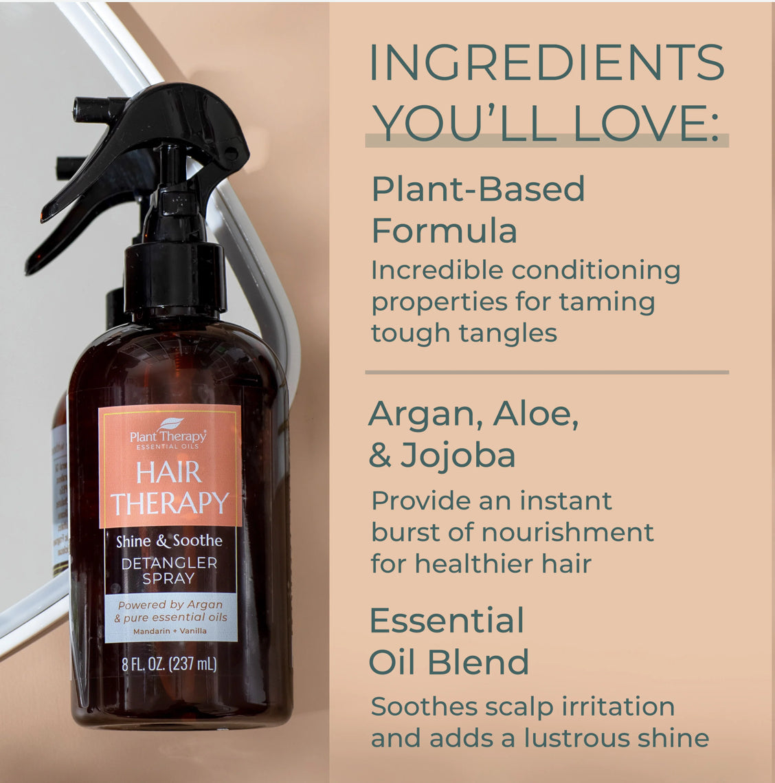 Hair Therapy Shine & Soothe Detangler Spray